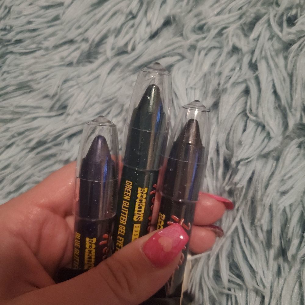 Rockins Hot Mess Threesome Glitter Gel Pens - Picture 6 of 6